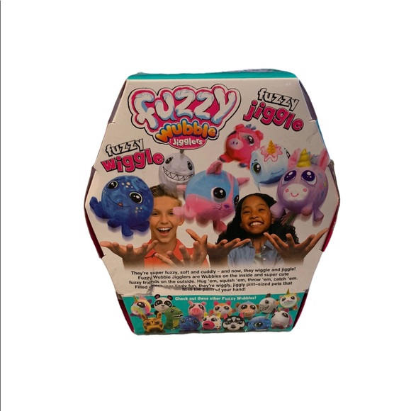 Fuzzy Wubble Jigglers Sparkle the Unicorn - Picture 4 of 6